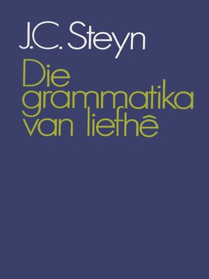 cover image of Die grammatika van liefhê
